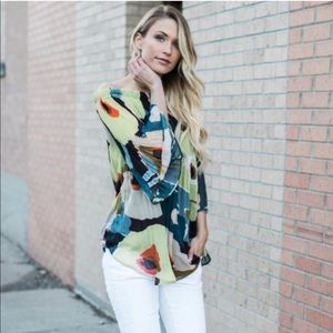 Vici Doll Collection - floral off shoulder top.